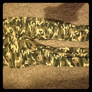 Mens camo joggers